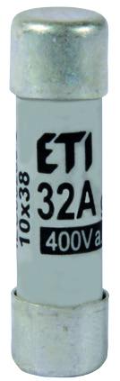 Fusible 10x38 mm; curva gG; 6A; 500V; CH10; marca ETI