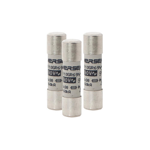 Fusible Mersen 10x38 mm, 32A, AC 690 V, curva gR ultrarápido