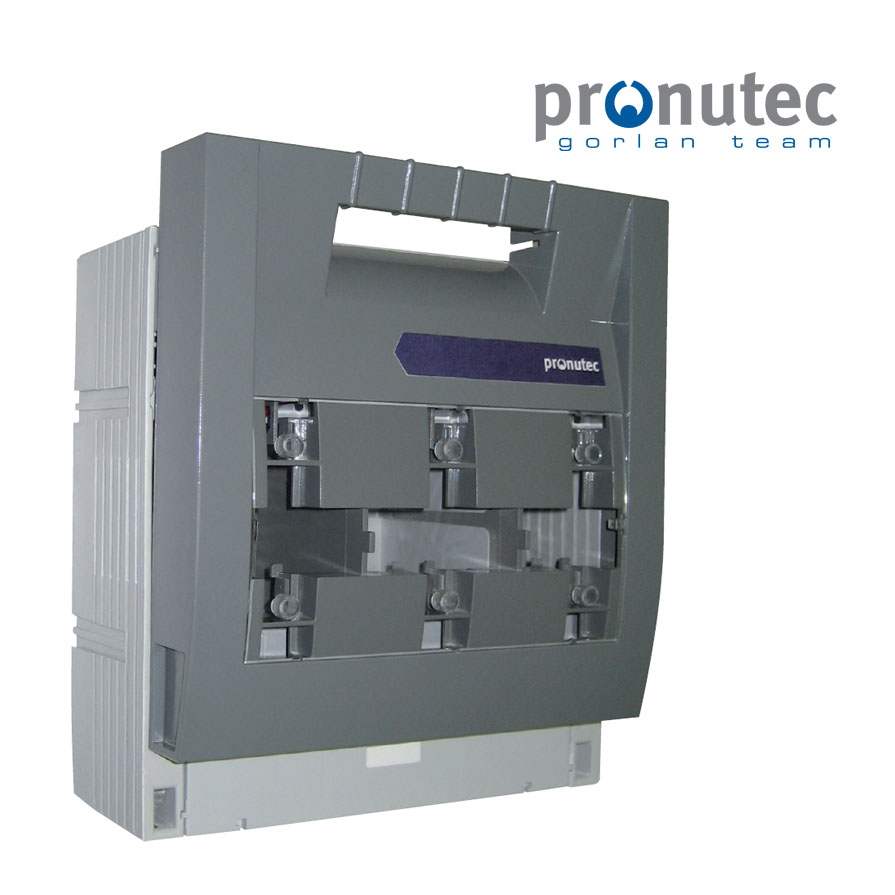 Base desconectable en carga, 3 polos, NH3; 630A 690V max. fijación en panel