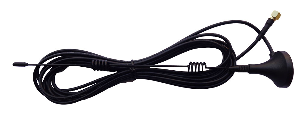 WiFi Magnetic Antenna 2400-2483MHz/ RP-SMA-M/ 7dBi/ 3 meters.