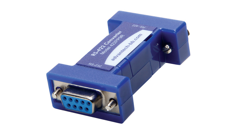 Port-Powered RS-232 to RS-422 Converter