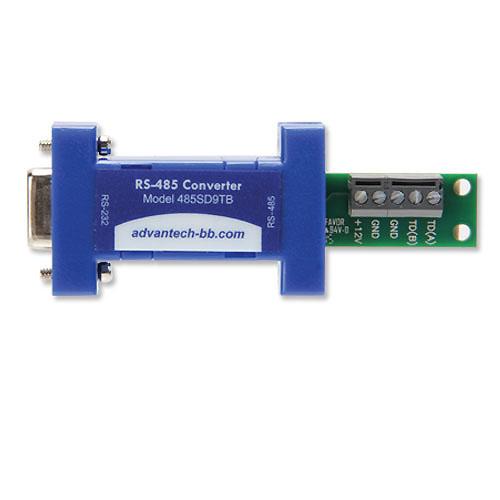 Port-powered RS-232 to TB RS-485 Converter
