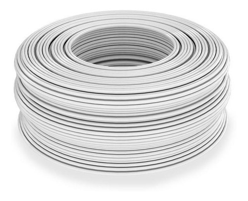 Cable automotriz 18 AWG blanco ekoline