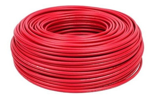 Cable automotriz 18 AWG rojo ekoline por metro