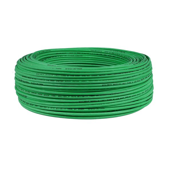 Cable libre halógeno H07Z1-K 1.5mm2 750V verde por metro