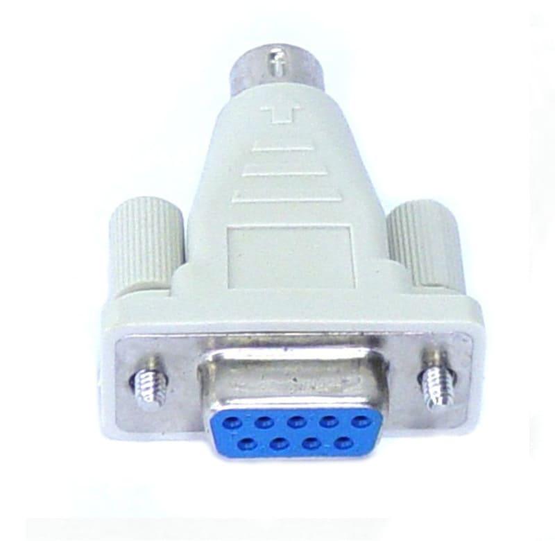 Adaptador MD6 macho p/ DB9 hembra 