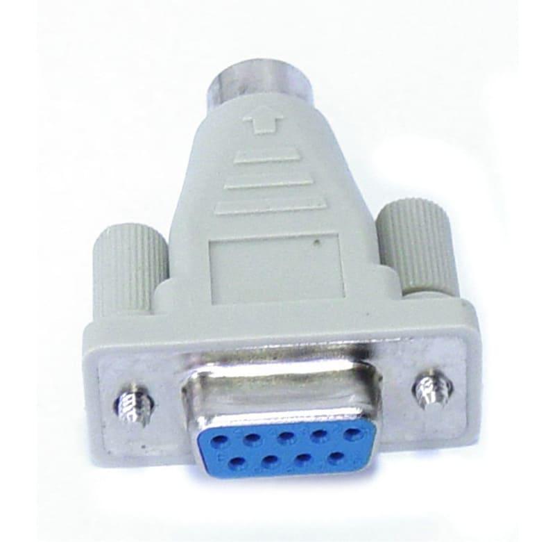 Adaptador MD6 hembra p/ DB9 Hembra