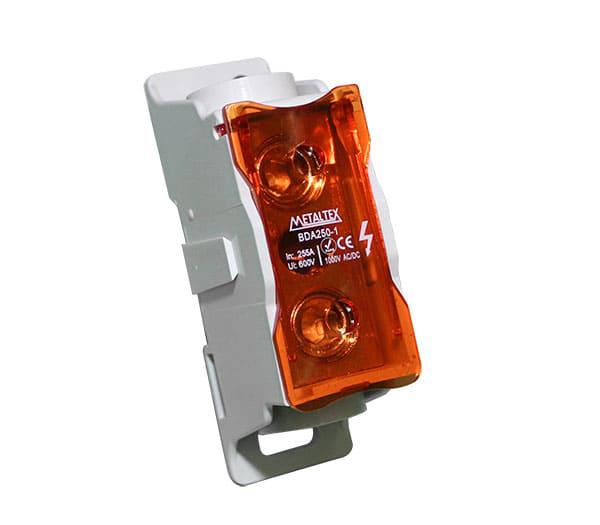 Bloque de distribución modular 250A -1:1-35 A 125mm²