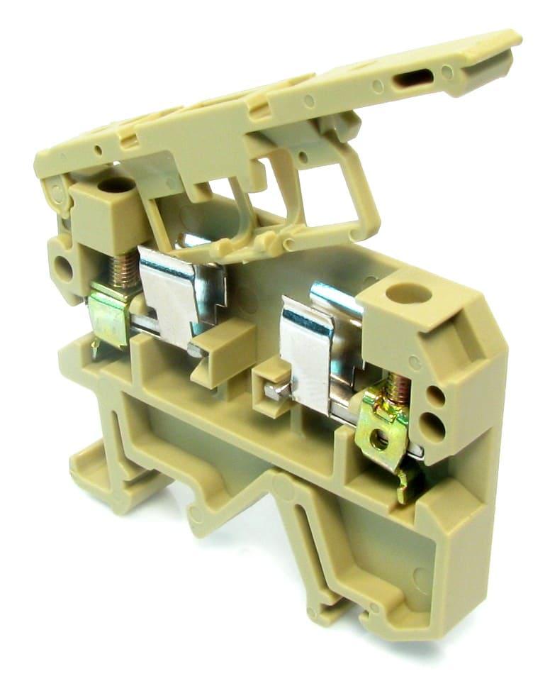 Porta fusible 5x20 para riel DIN TS32 / TS35