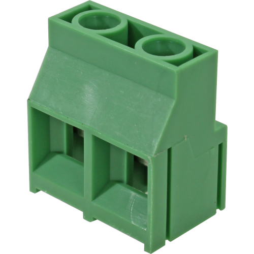 Borne modular para PCI, 2 pines, paso 9,5mm, altura de 21,0mm, verde