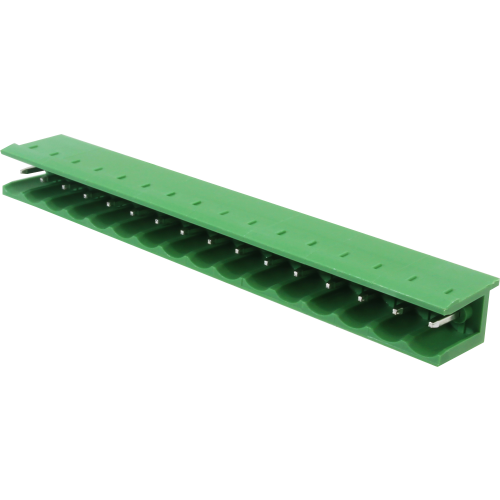 BORNE RECEPTÁCULO PARA PCI, 16 VIAS, 90 REJA DE PROTECCIÓN