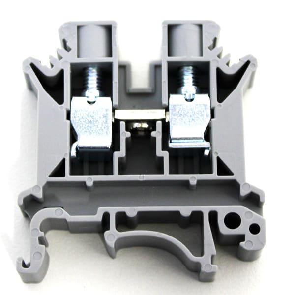 Bornera terminal simple gris 10mm²
