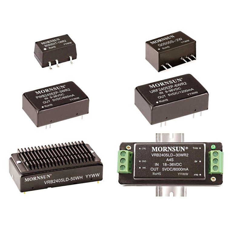 conversor DC-DC; 15W; DIP; IN= 24V (9~36V); OT= +12V; montaje RIEL DIN