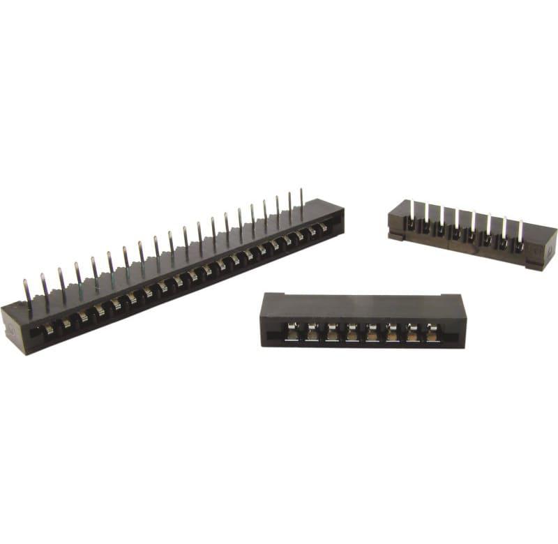 conector para PCI Flexible, 8 pines, 180 grados, paso 2,54mm, doble contacto