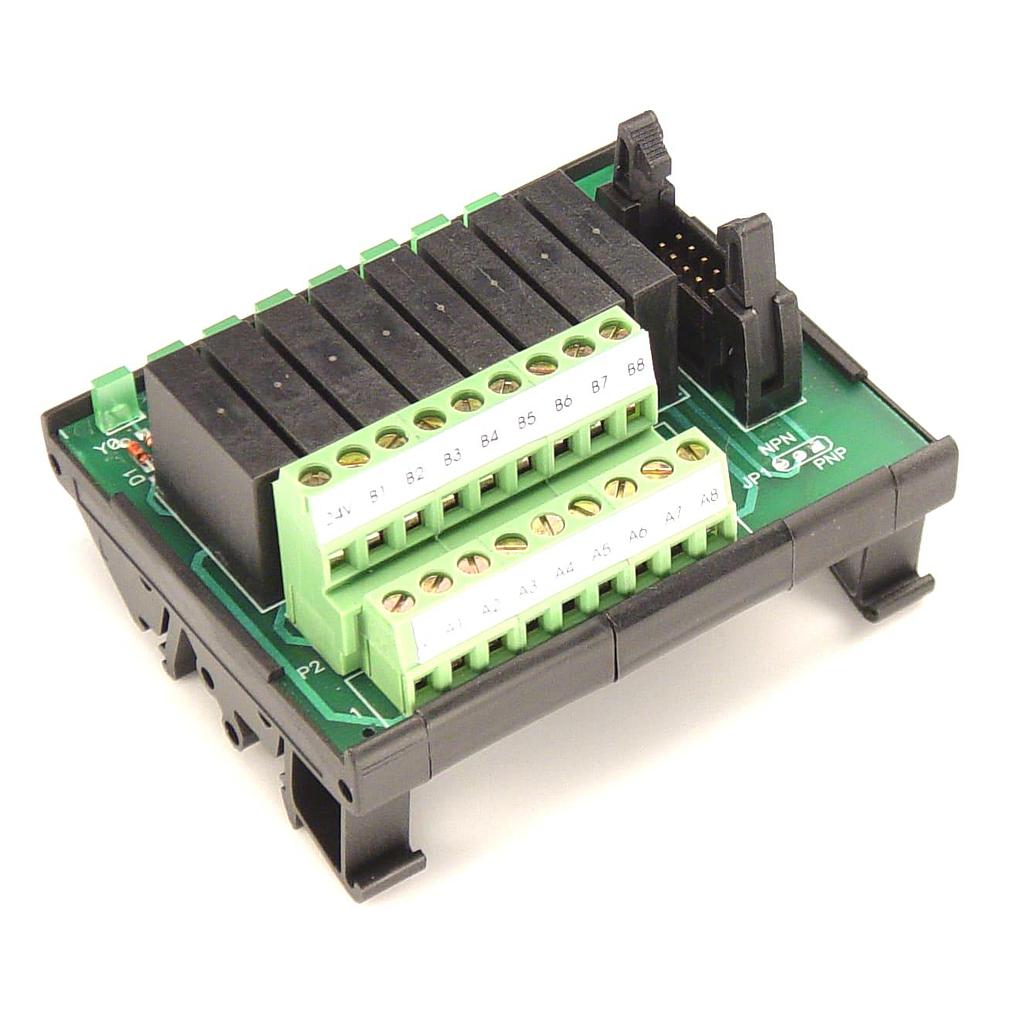 FP-S8AC Interfaz Relé Estado Solido TRIAC con 8 salidas
