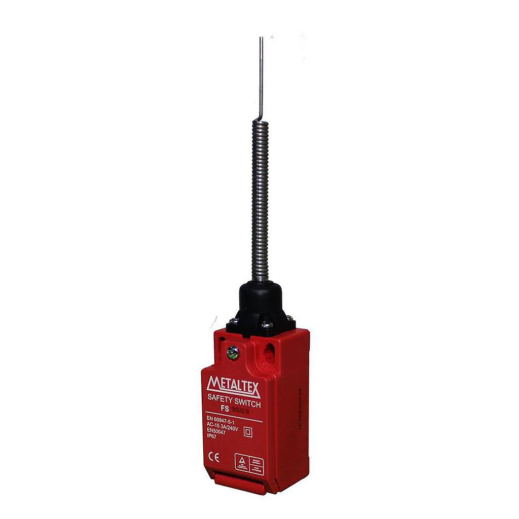Interruptor fin de carrera Seguridad 2NC+1NA-haste