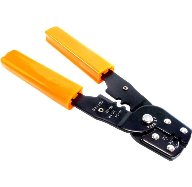Herramienta para terminales no aislados de 12 a 28AWG. Crimpa.