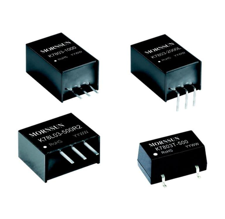 conversor DC-DC; SIP (90°); IN= 7~18V; OT= 4,5V/2A