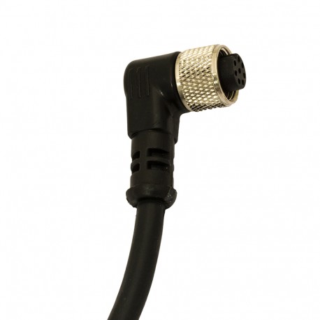cable  10m con conector M12 Recto 8 polos (receptor)