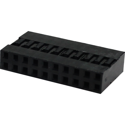 conector MINI LACTH, alojamiento hembra para cable, 20 pines (2X10), paso 2,54mm (usar terminal hembra-MLTF)