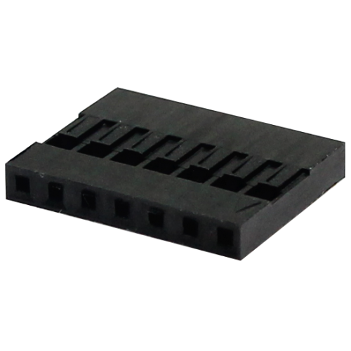 conector MINI LACTH, alojamiento hembra para cable, 7pines (1X7), paso 2,54mm (usar terminal hembra-MLTF)