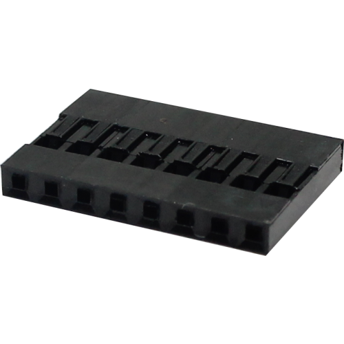 conector MINI LACTH, alojamiento hembra para cable, 8 pines (1X8), paso 2,54mm (usar terminal hembra-MLTF)