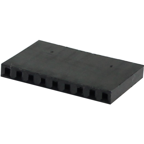 conector MINI LACTH, alojamiento hembra para cable, 9 pines (1X9), paso 2,54mm (usar terminal hembra-MLTF)