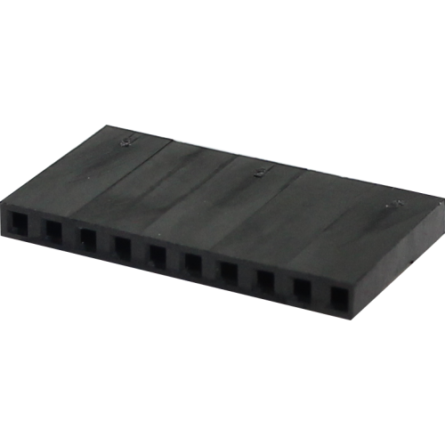conector MINI LACTH, alojamiento hembra para cable, 10 pines (1X10), paso 2,54mm