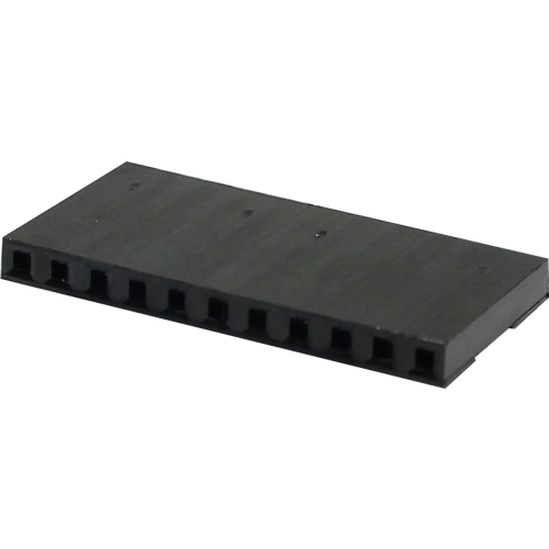 conector MINI LACTH, alojamiento hembra para cable, 11pines (1X11), paso 2,54mm (usar terminal hembra-MLTF)