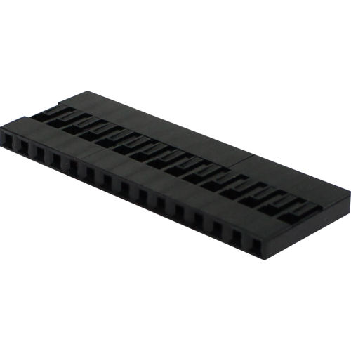 conector MINI LACTH, alojamiento hembra para cable, 15 pines (1X15), paso 2,54mm (usar terminal hembra-MLTF)