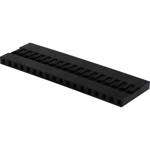 conector MINI LACTH, alojamiento hembra para cable, 18 pines (1X18), paso 2,54mm (usar terminal hembra-MLTF)