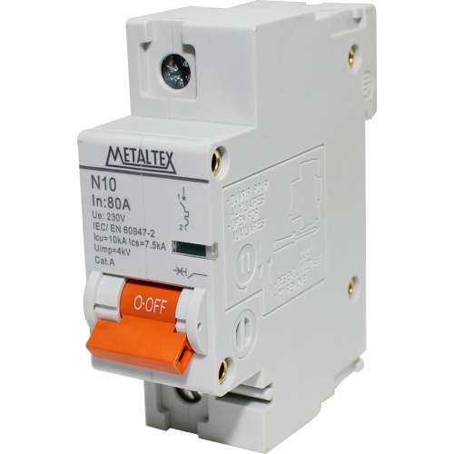 Interruptor automático 10KA 1 polo 80A