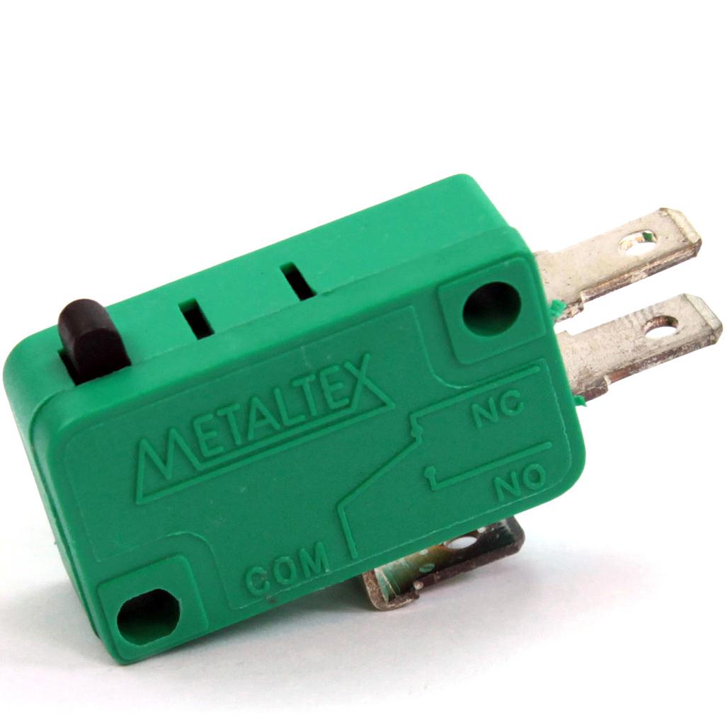 Micro Llave , 1 CONTACTO REVERSIBLE, 10 AMPERES, 250VCA