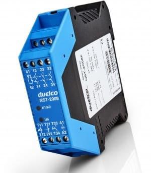Relé Seguridad 24VCC Cat.4 parada de emergencia 3NA+1NC reset manual/automatico