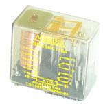 Relé SUBminiatura, 4 contactos reversibles, voltaje bob:6VCC, capacidad de 5A, terminal para soldar