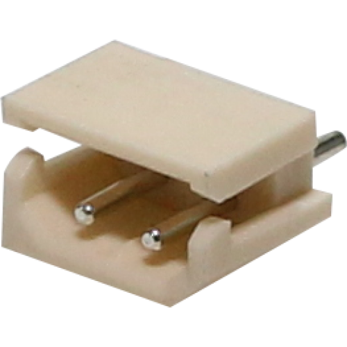 conector macho para PCI, 2 pines, 180 grados, paso 2,50mm