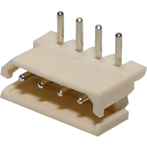conector macho para PCI, 4 pines, 90 malla de protección, paso 2,50mm