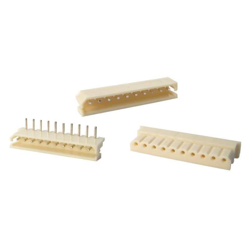 conector macho para PCI, 13 pines, 90 malla de protección, paso 2,50mm