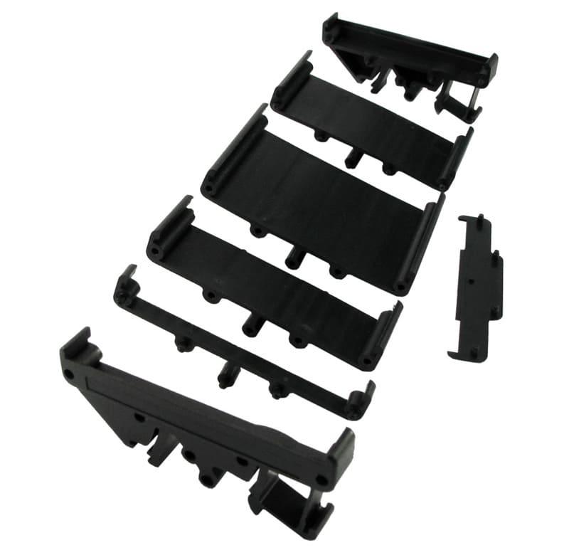 Soporte para montaje de Placa (PCI) RIEL DIN, LARGURA DA Placa de 67,8mm-Espaciador de 45,0mm