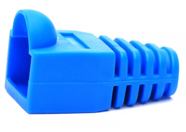 tapa para conector RJ45 azul