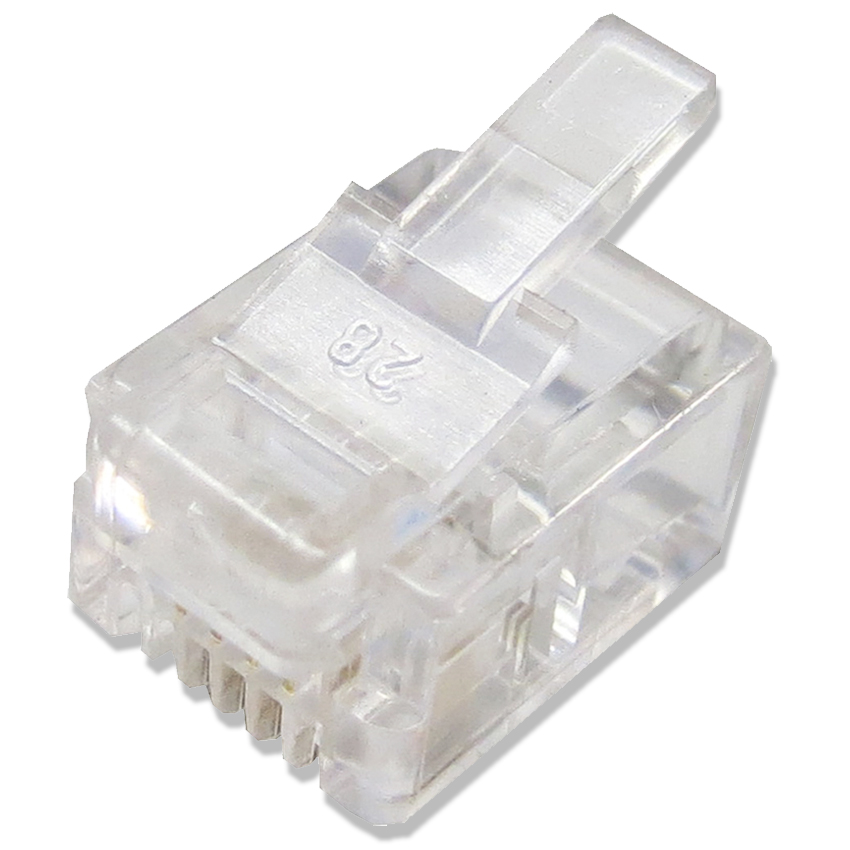 Conector Modular Plug 6P4C