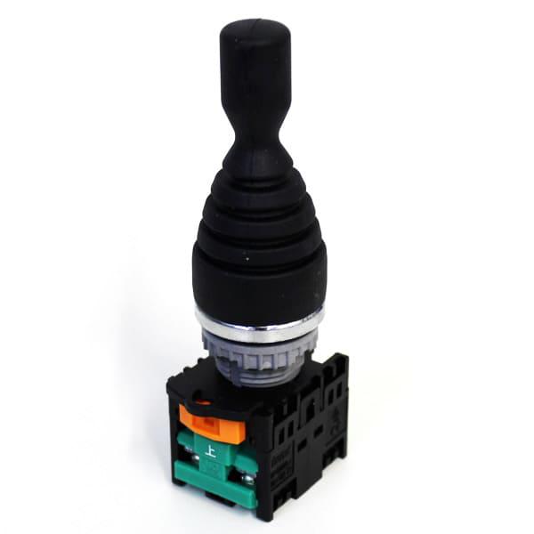 Llave manipuladora plástica 22mm-2 posiciones fijo-1NA por posición