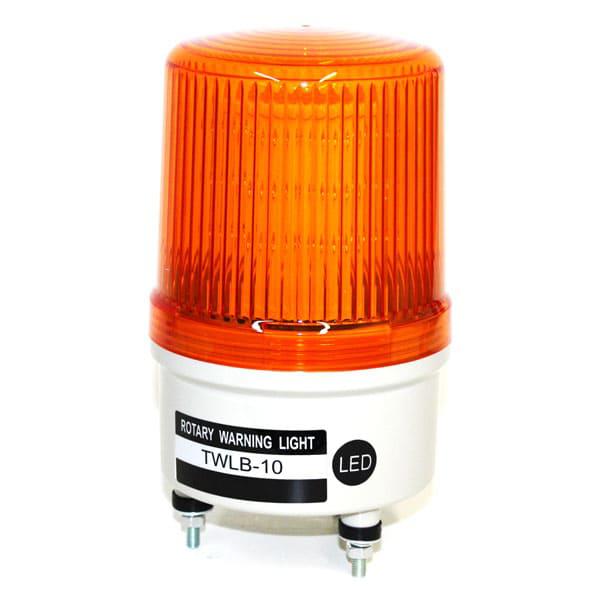 Baliza Emergencia Rotativo Led+Buzzer-220V-Naranja