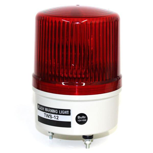 Baliza Emergencia Rotativo 120mm 110VCA color rojo