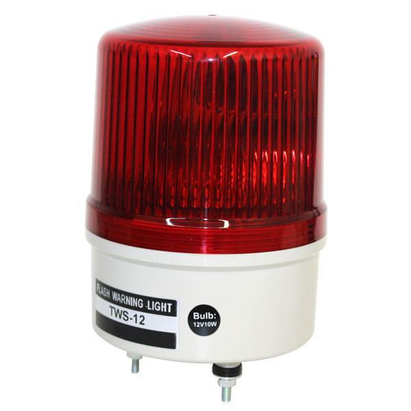 Baliza Emergencia Rotativo 120mm 220V rojo