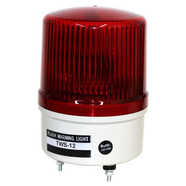 Baliza Emergencia Rotativo 120mm 12VCA/VCC rojo