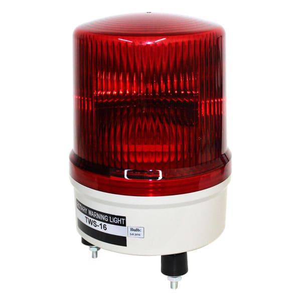 Señalizador Emergencia Roctativo 160mm 24VCA/VCC Rojo