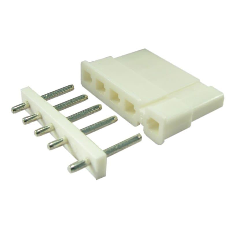 conector macho para PCI, 3 pines, 180 grados, paso 5,0/7,50mm