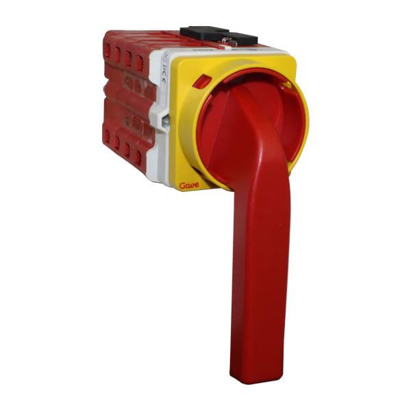 Interruptor de conmutación para atierramiento tiemporario 125A 3 Posiciones-montaje frontal