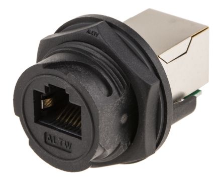 Conector Panel RJ45 Amphenol  Modular 1"